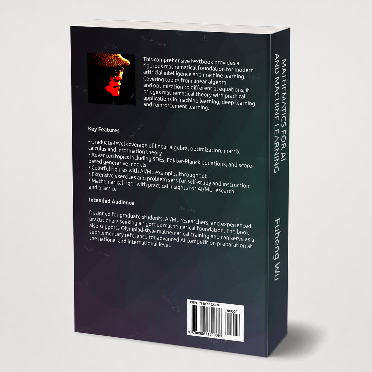 Mathematics for AI and Machine Learning – 3D back view