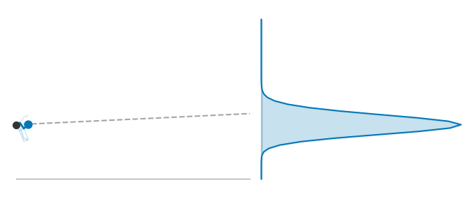 Geometric Brownian Motion — animated GIF preview