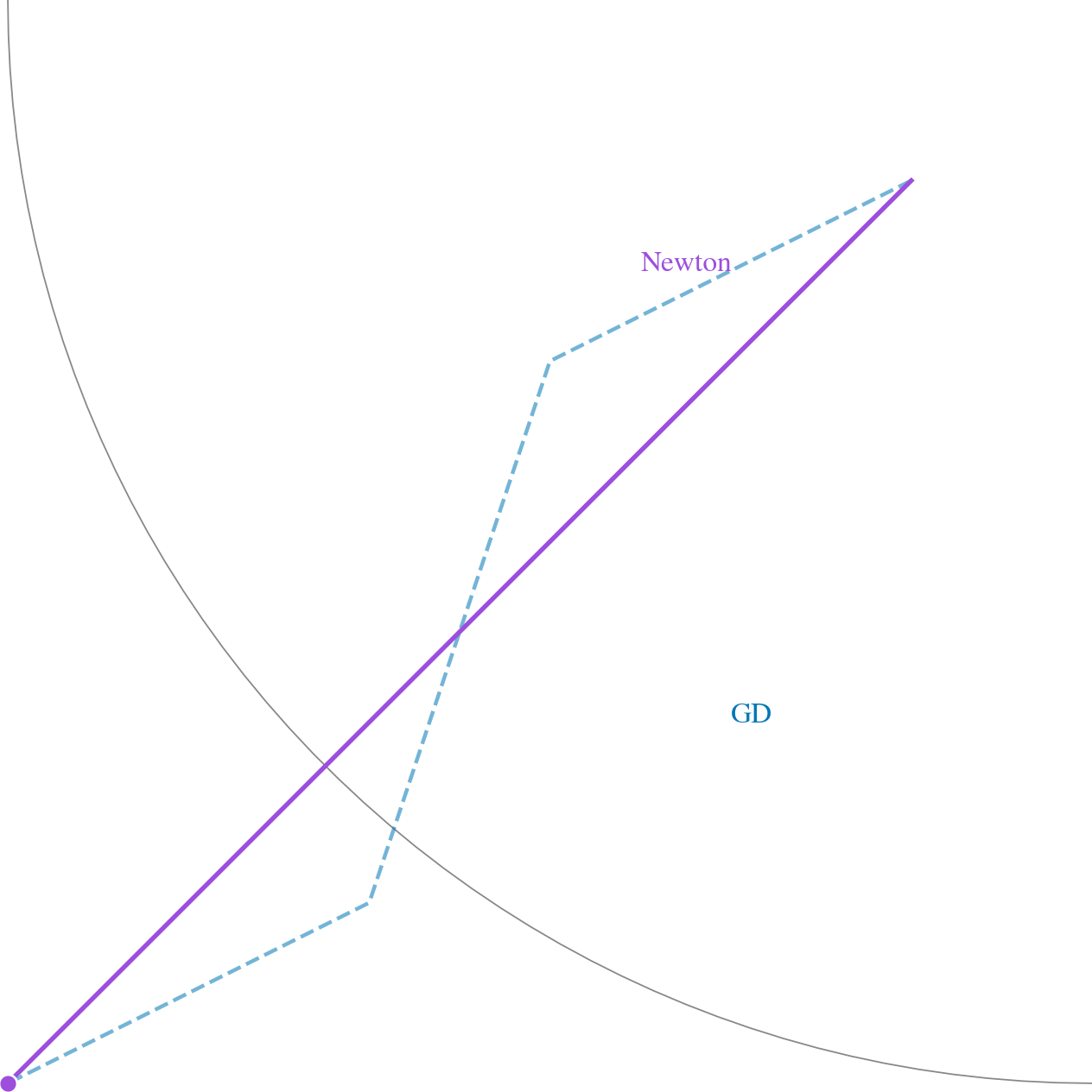 Newton Method — high-resolution mind-map icon